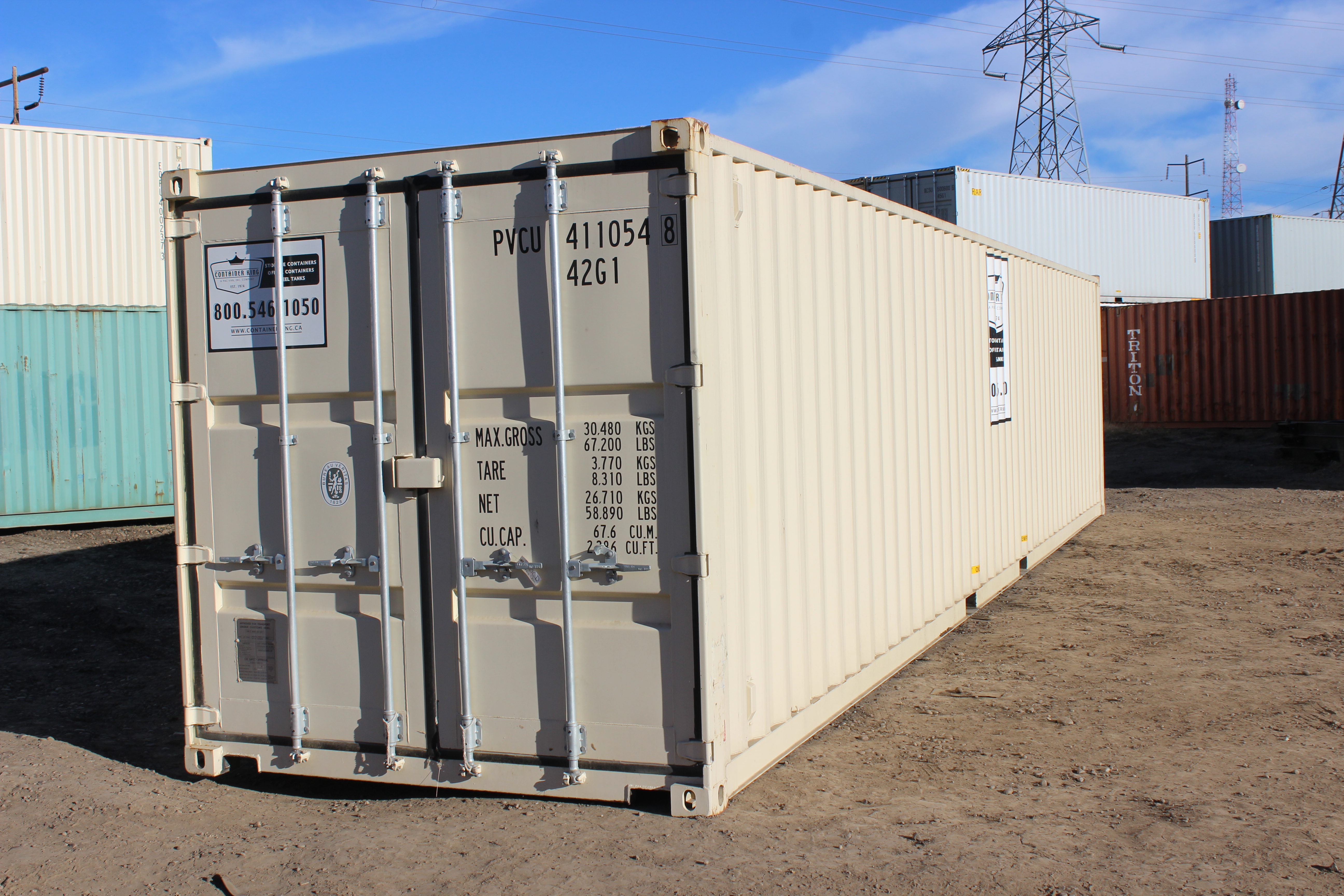 Shipping Container Units For Rent or Sale Container King
