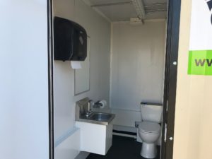 20' custom washroom