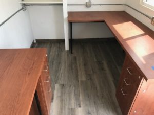Edmonton Customized 20' Ground Level Office Shipping Container Project
