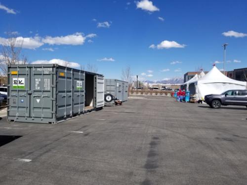 COVID Testing Station for Univ of-Utah Medical Center
